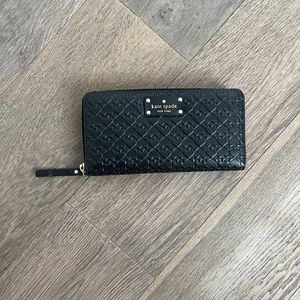 kate spade black wallet